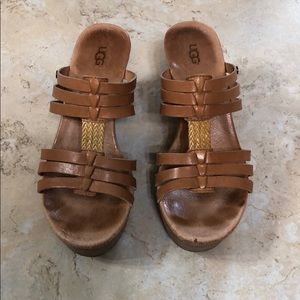 UGG wedge sandals